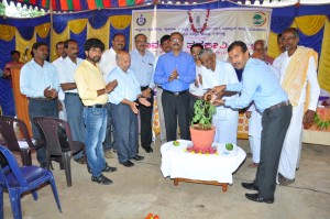 inauguration of organic vegetable mela        